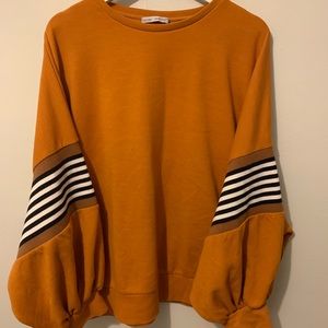 Bell sleeve sweater